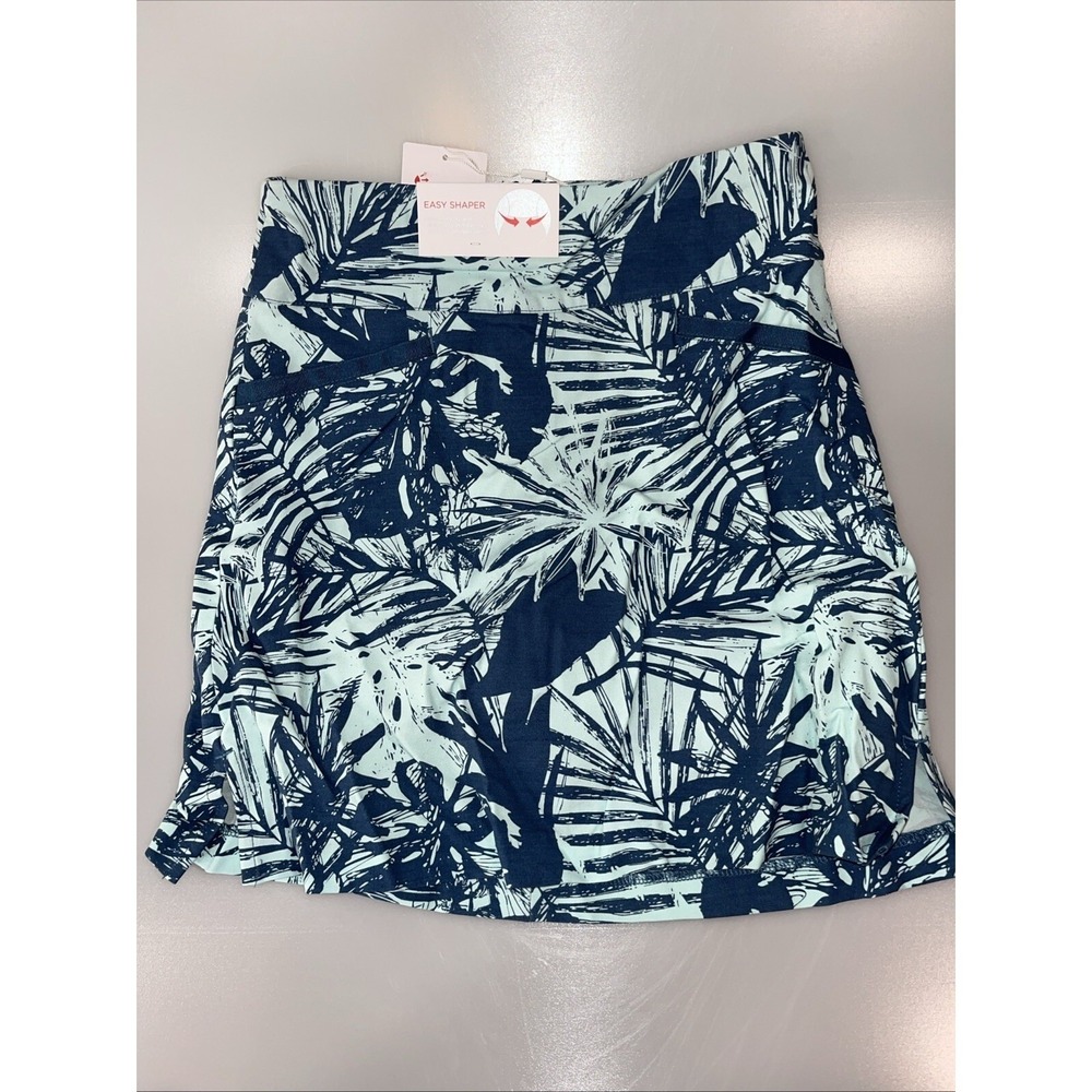 Lady Hagen Golf Skort Tropical Palm Blue Size XS NWT 28753